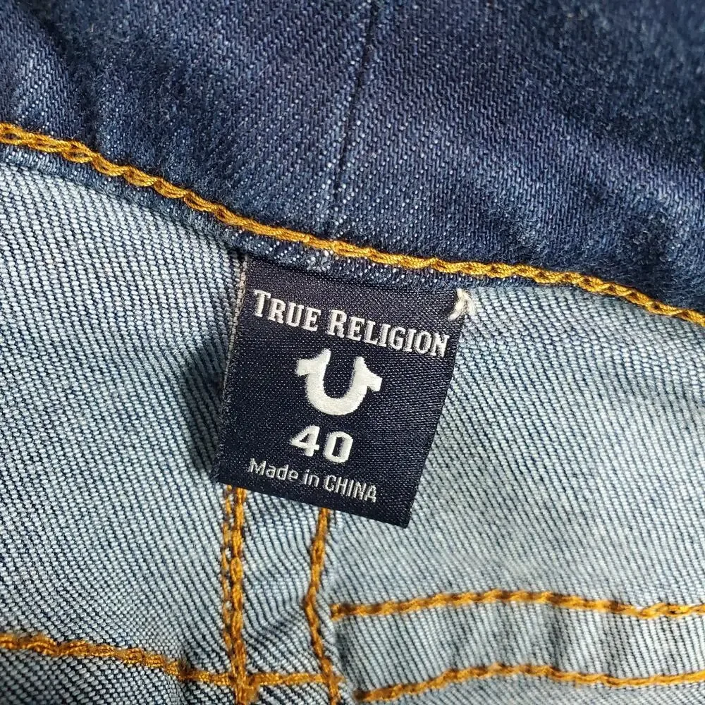 True Religion Men's Rocco Relaxed Skinny Jeans Size 40